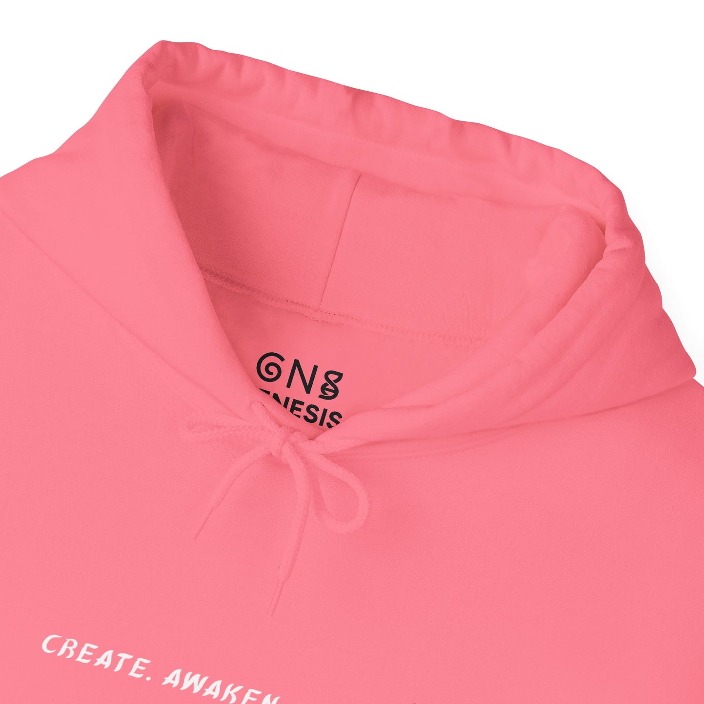 Create, Awaken, Begin. - Unisex Hooded.